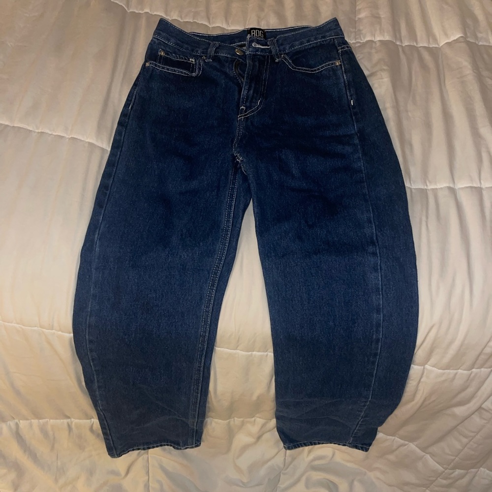 BDG High Waisted Straight Leg Jeans